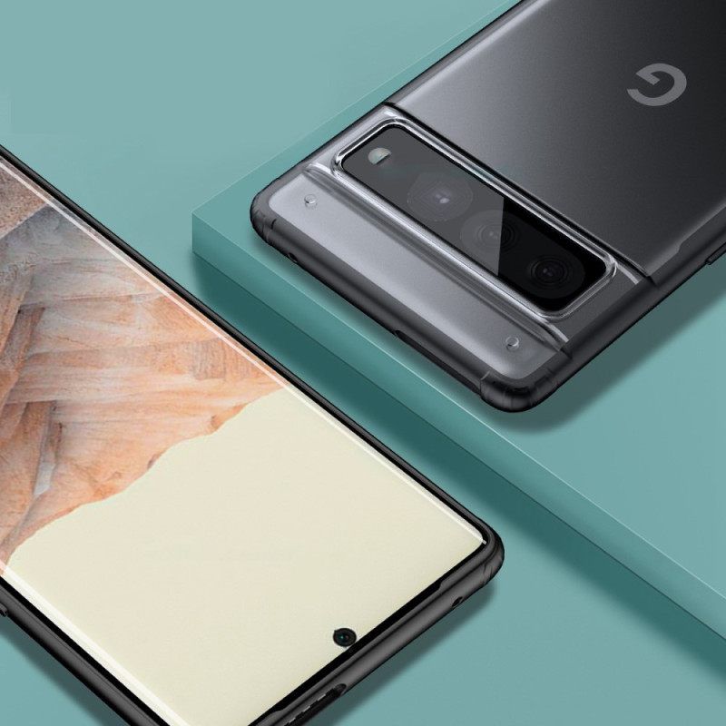 Θήκη Google Pixel 7 Pro Ημιδιαφανείς Χρωματιστές Άκρες